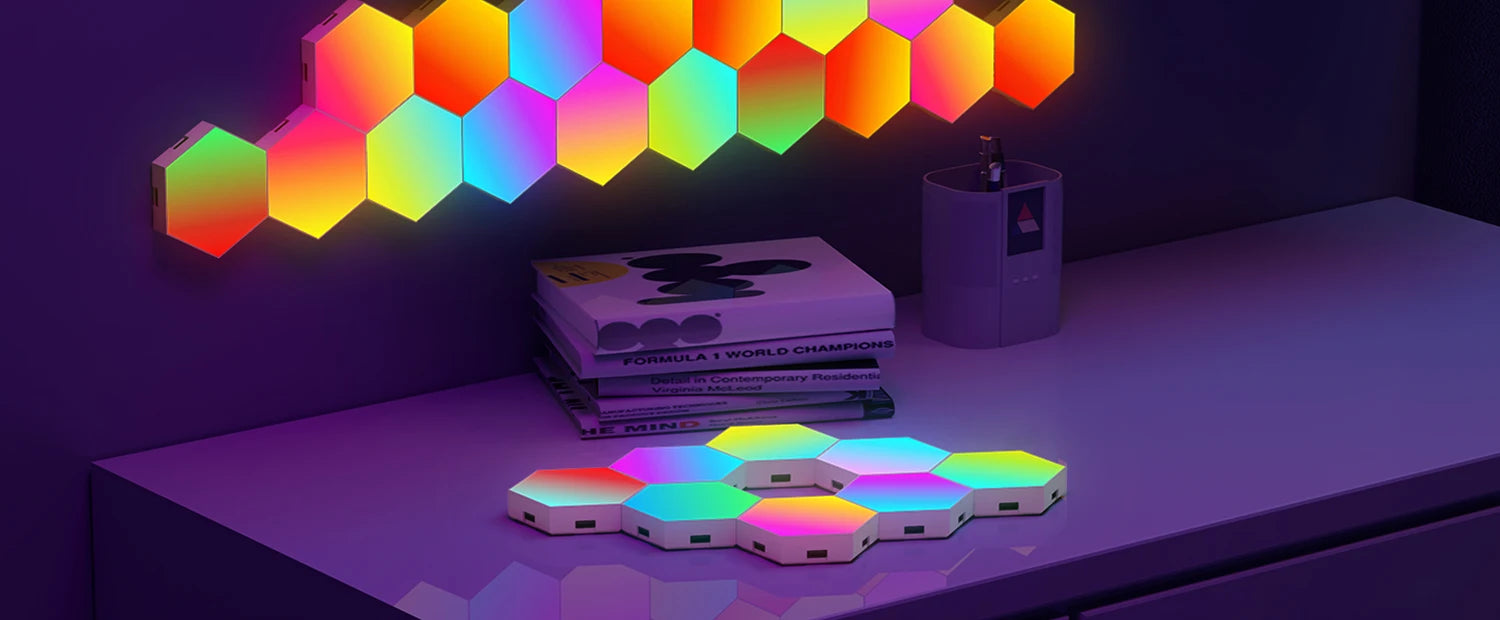 RGB Hexagon Smart Wall Panels
