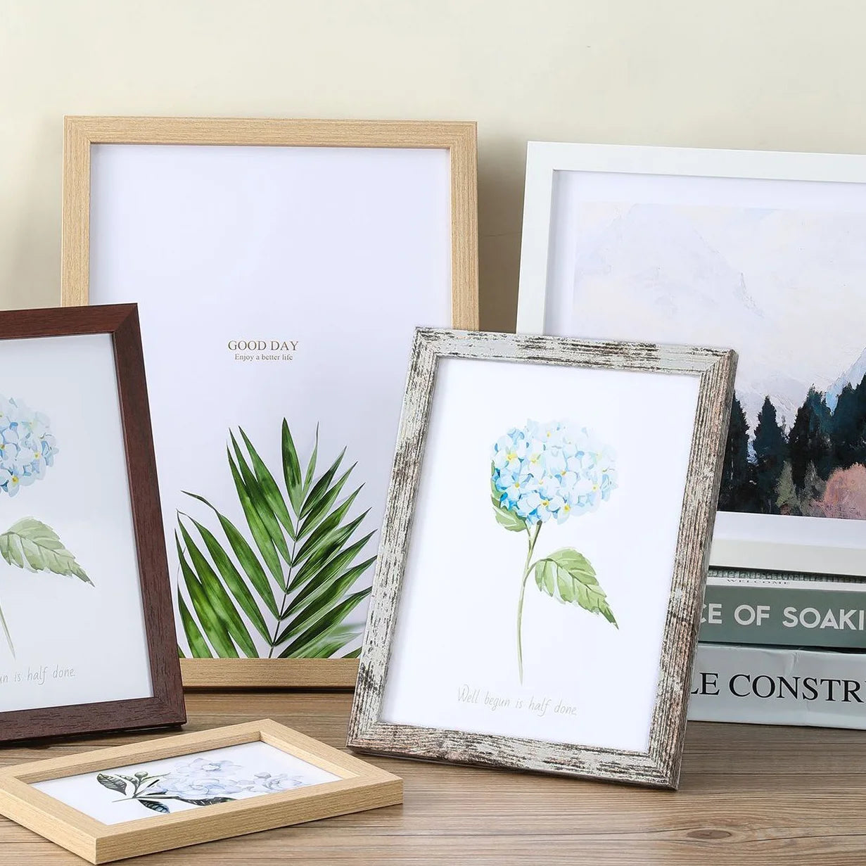 Wooden Photo Frames For Picture Wall 10X15 15X20 20X25