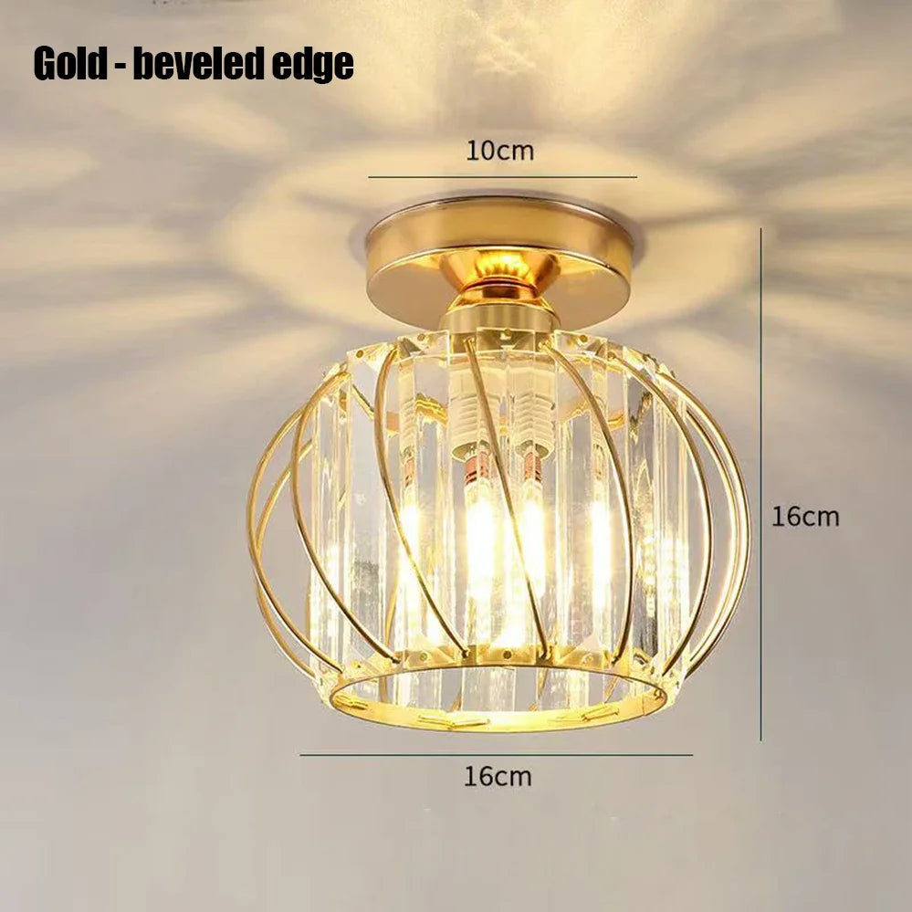Novelty Glass Aisle Ceiling Light
