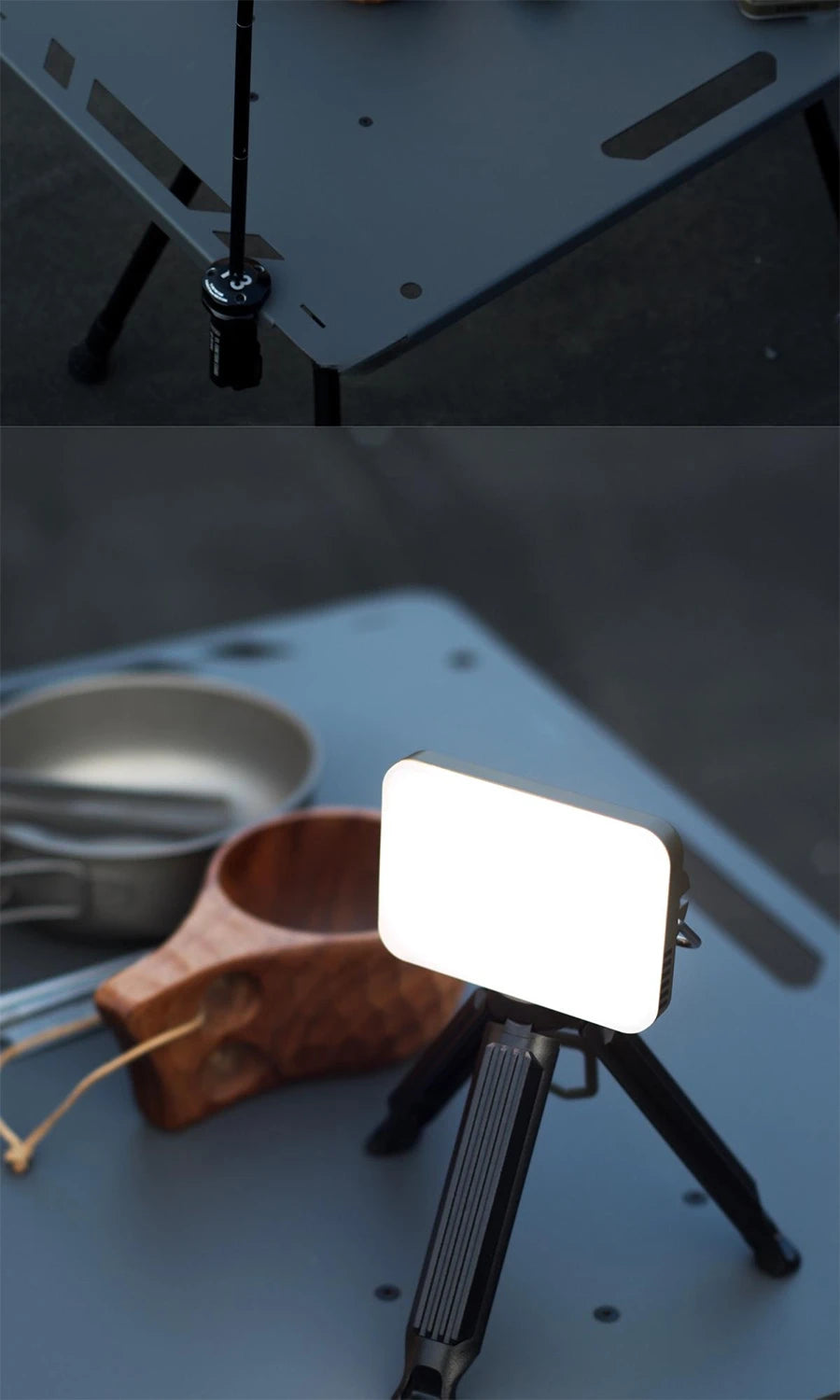 5000Mah LED Camping Tent Light Rechargeable Outdoor Emergency Lighting