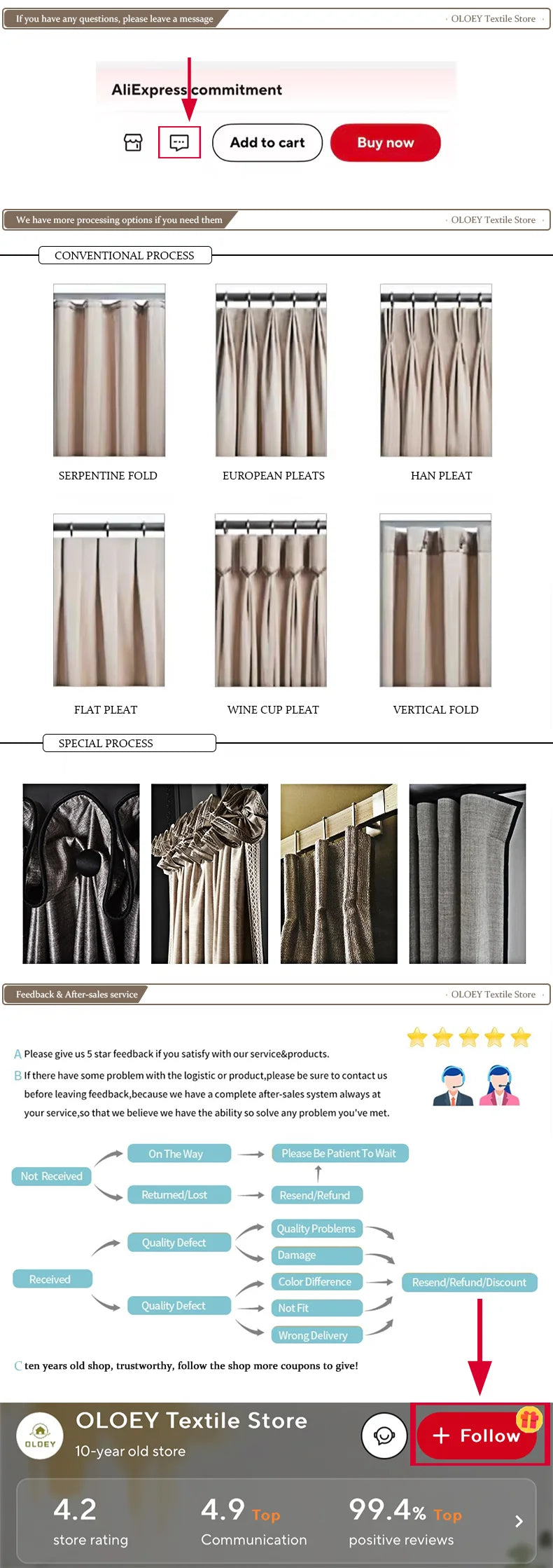 Custom Size Good Quality Cat-Proof White Tulle Sheer Curtains
