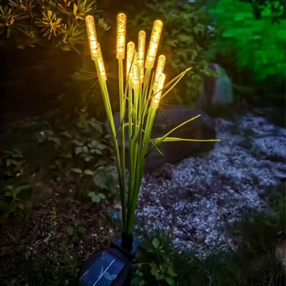 Solar Reed Bubble Stick Stake Lights Waterproof IP54 LED Garden Lights for Outdoor Patio Yard Pathway Wedding Decor