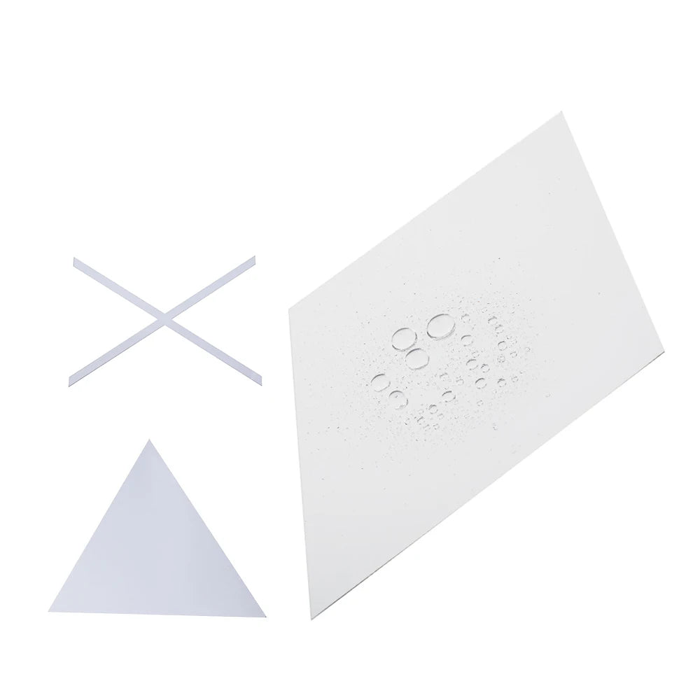 3D Diamond Mirror Wall Sticker Set