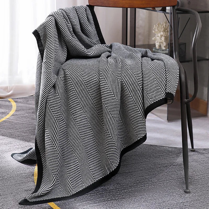 Nordic Knit Nap Blanket