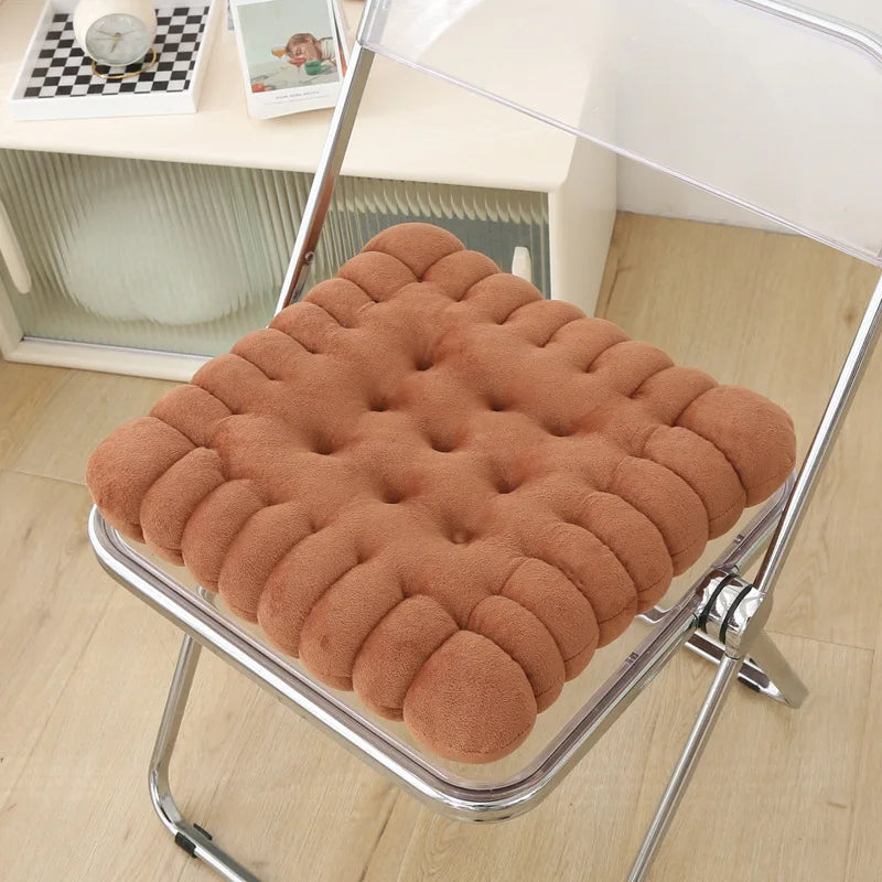 Thickened Biscuit Floor Seat Cushion