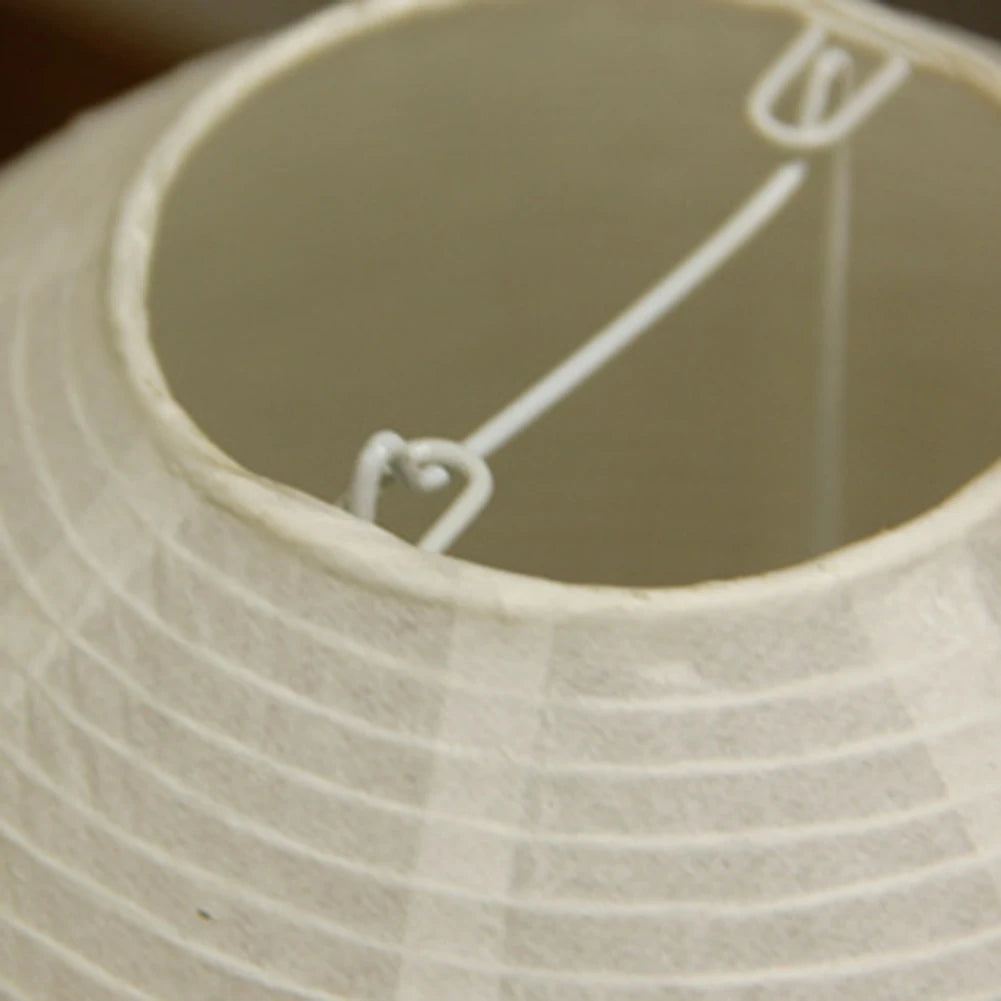 Rice Paper Bedside Lantern Lamp
