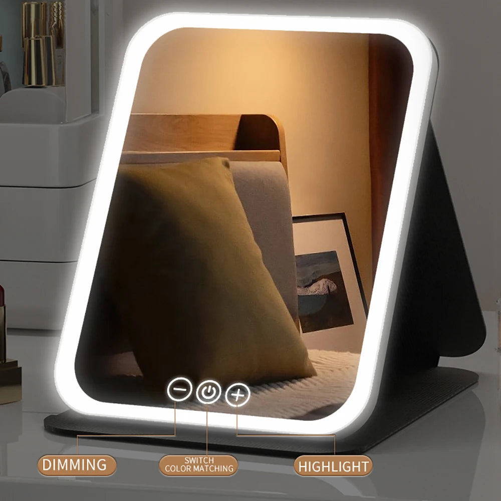 3 Color LED Makeup Mirror