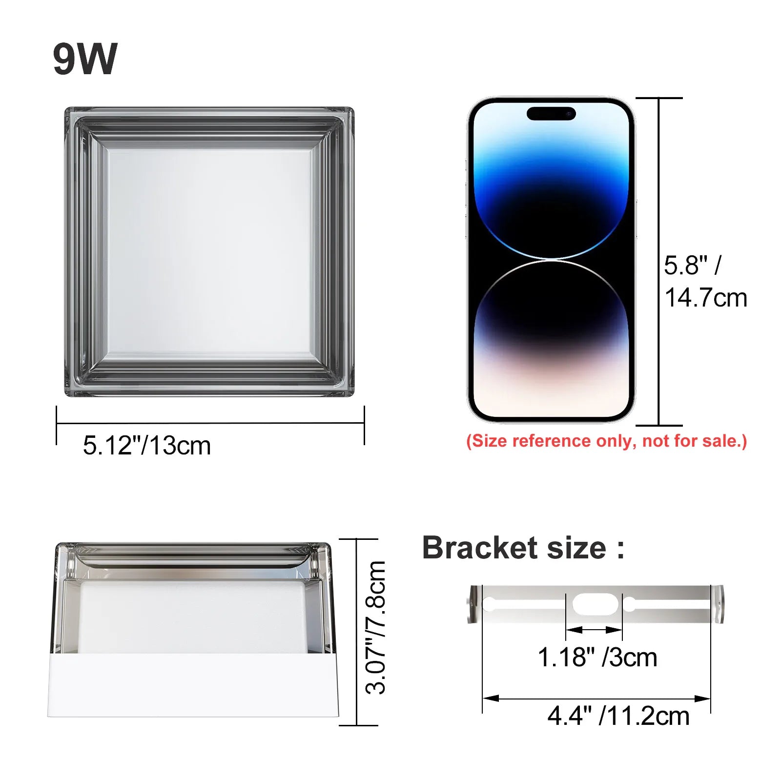 Modern 9W LED Outdoor Wall Lamp