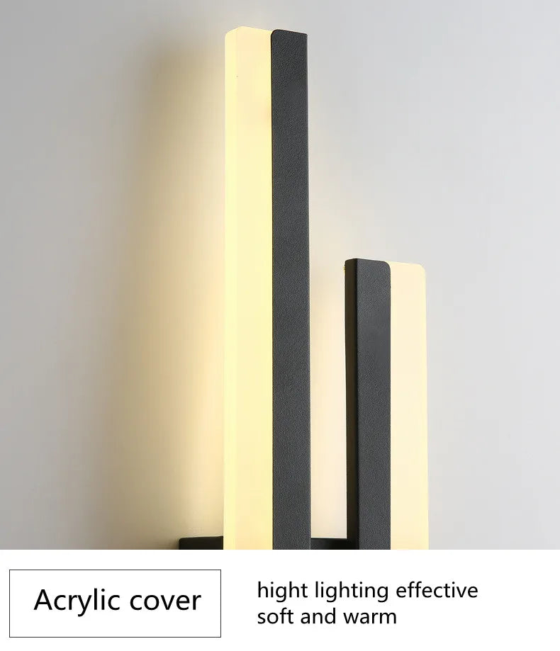 Copper Line Acrylic Wall Sconce