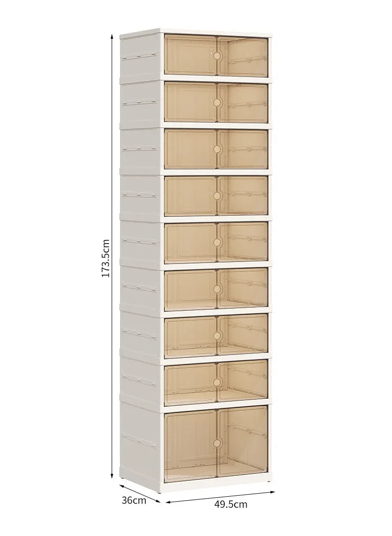 Foldable Transparent Shoe Storage Box