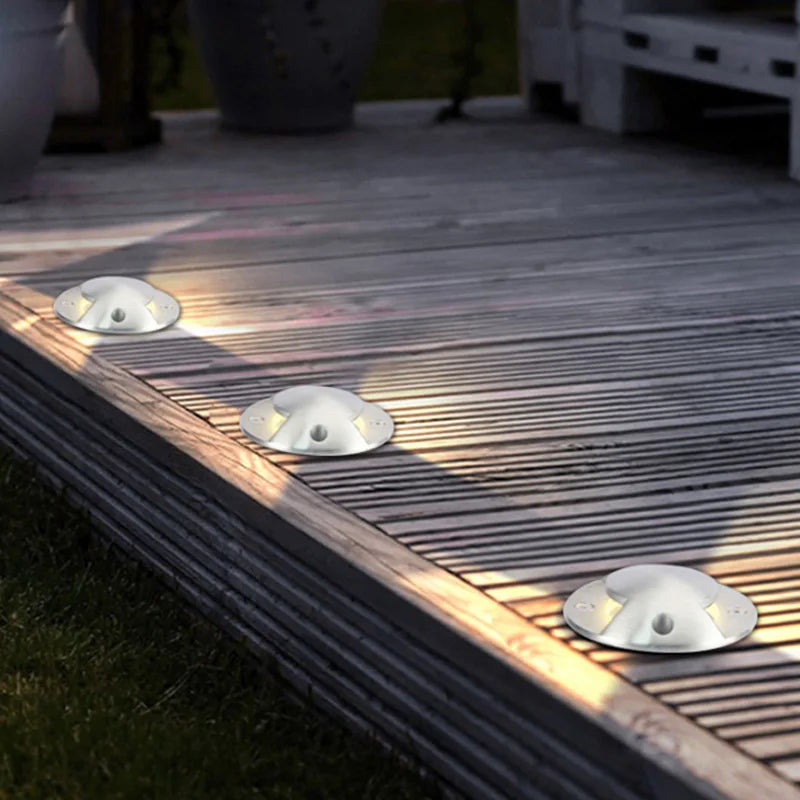 Outdoor Lighting 10W 6W 3W Garden Yard Step Stairs Floor Deck LED