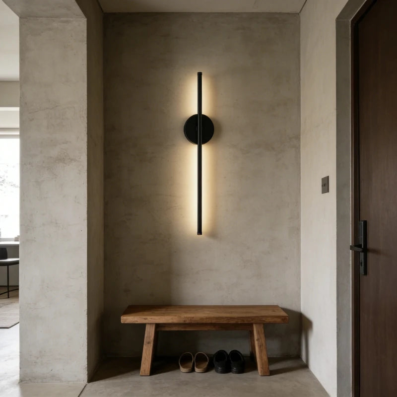 Wireless LED Wall Sconce USB Rechargeable Battery Operated Wall Light