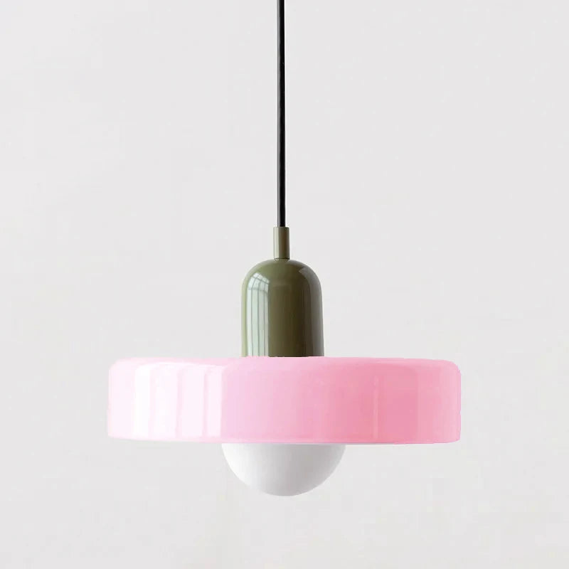 Nordic Retro Glass Pendant Light