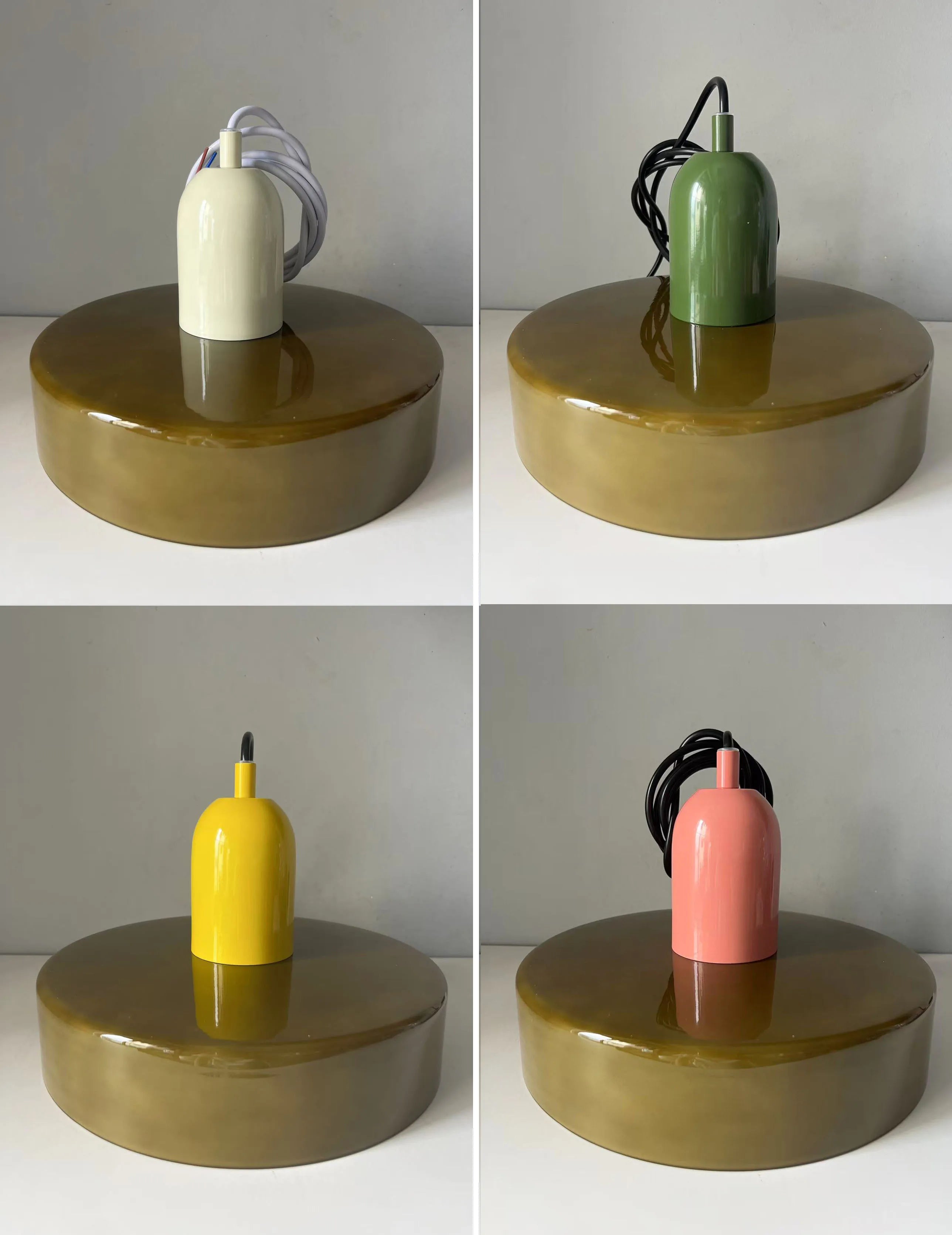 Nordic Retro Glass Pendant Light