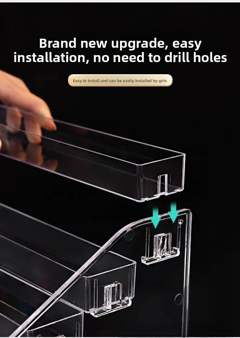Clear Acrylic Ladder Display Shelf