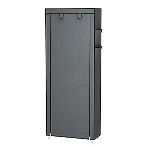 Simple shoe rack with dustproof storage, multi-tier shoe cabinet, dormitory entrance storage stand