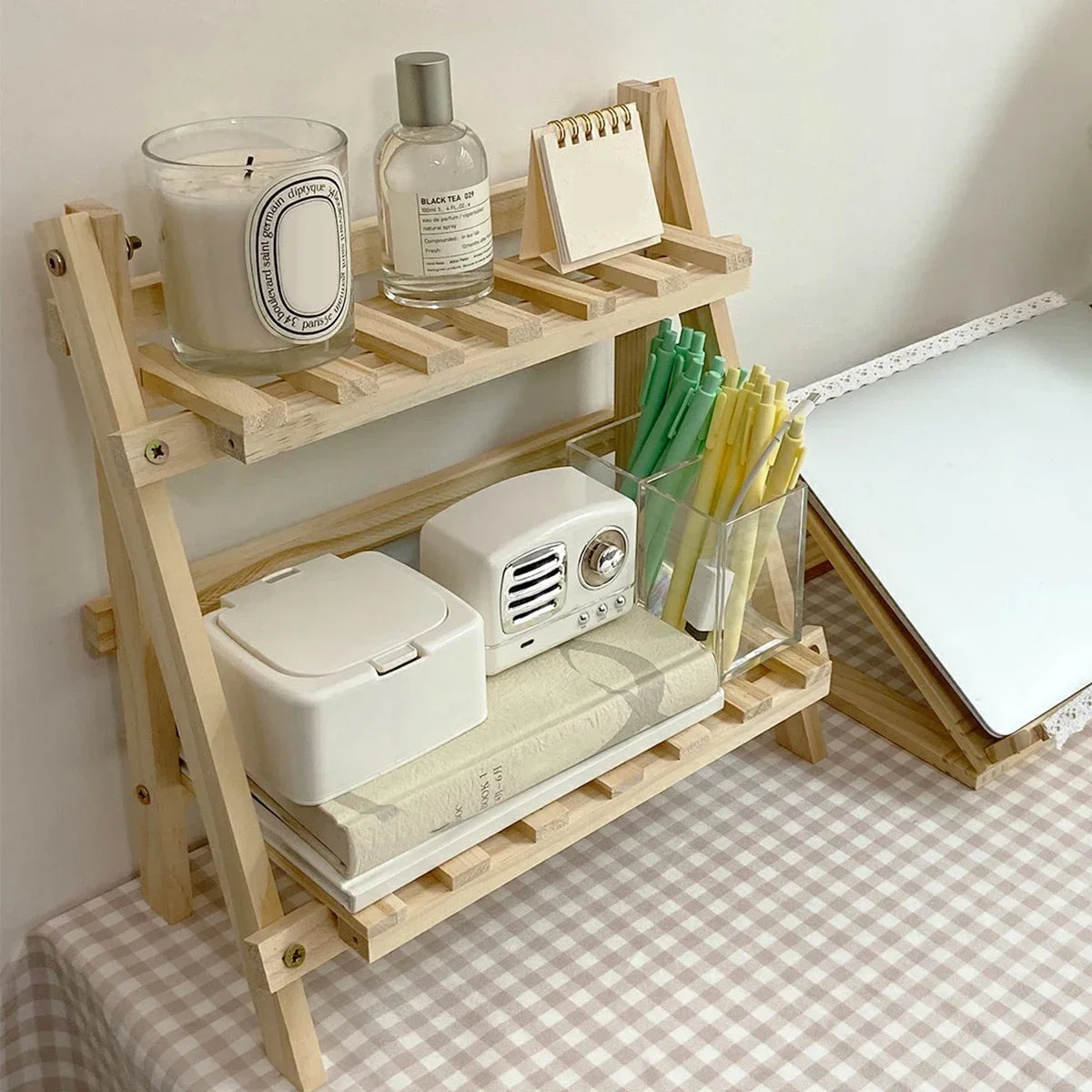 Two Layer Desktop Storage Shelf