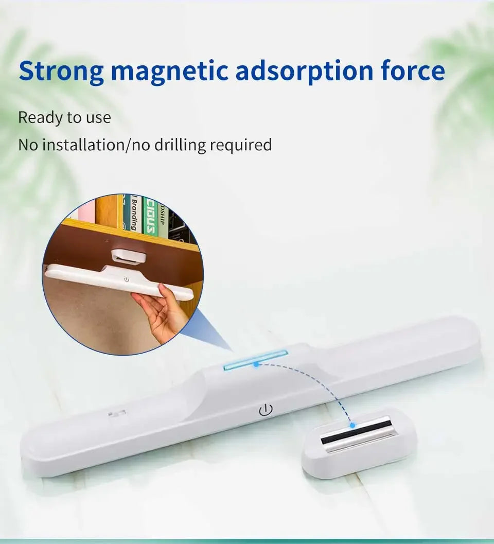 Rechargeable Magnetic Mirror Light