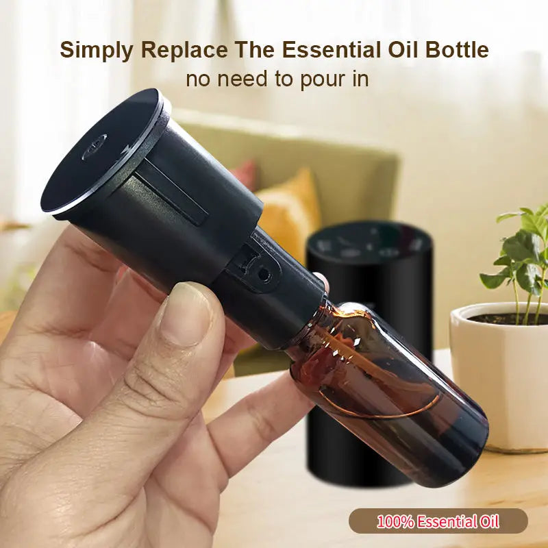 Car Aroma Diffuser Machine Portable Essential Oil Diffuser Rechargeable