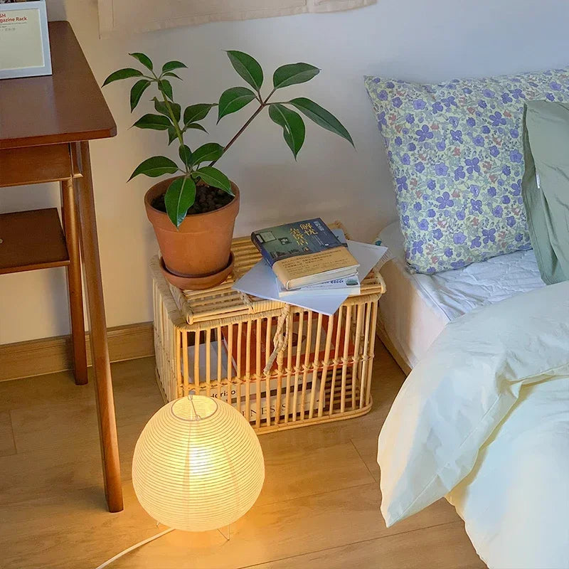 Japanese Rice Paper Lantern Lamp