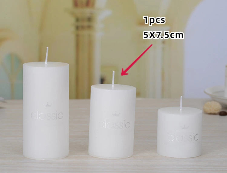 5cm Household Pillar Candles