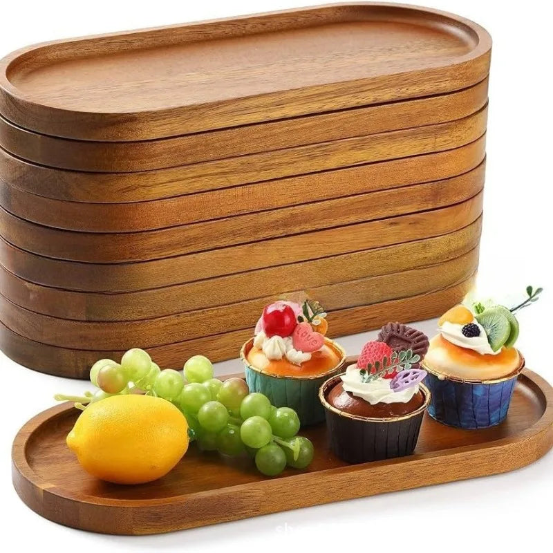 Acacia Wood Serving Platter