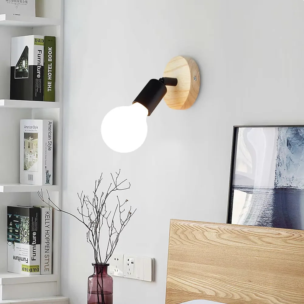 Vintage Industrial E27 Wall Sconce