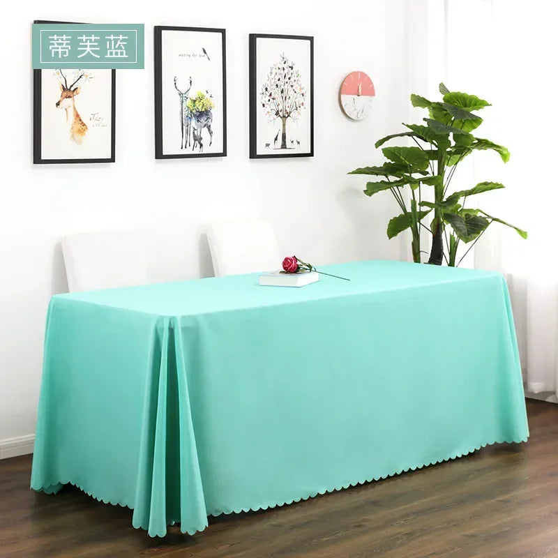 Banquet Table Cover Wedding Cloth Wonderful Colourful Square Rectangle