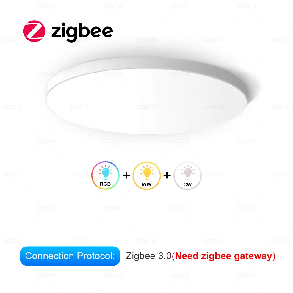 Smart Zigbee RGBCW Ceiling Light