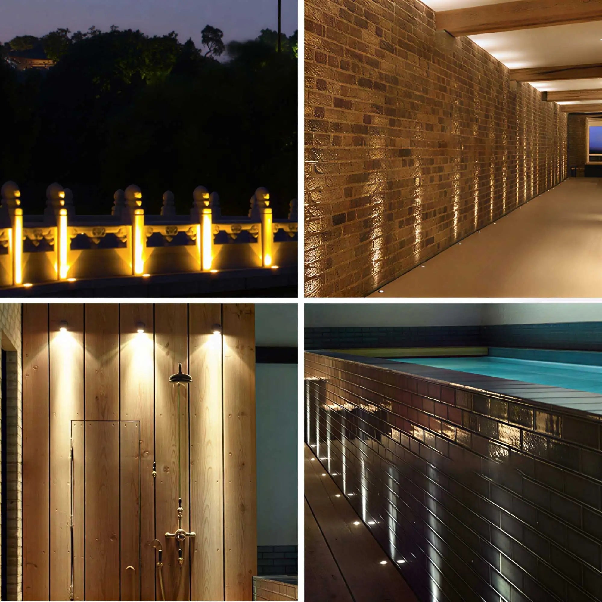 1W Mini LED Underground Light IP67 Waterproof Inground Lamp 12V Outdoor