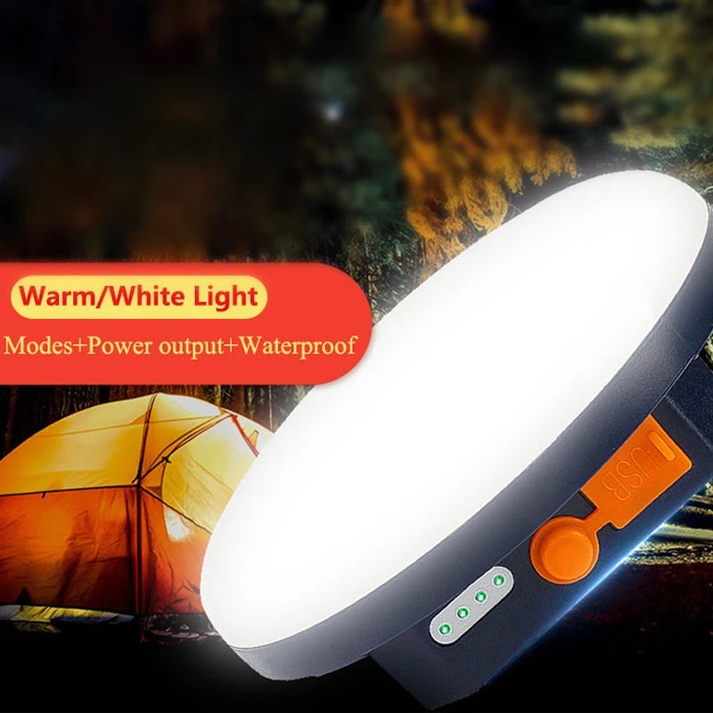 9900mAh Rechargeable Powerful Light Camping Lantern with Magnet Strong