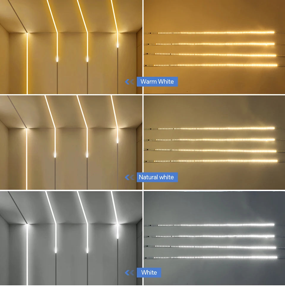 Running Water Flow Chasing LED Strip Lights 24V Motion Sensor