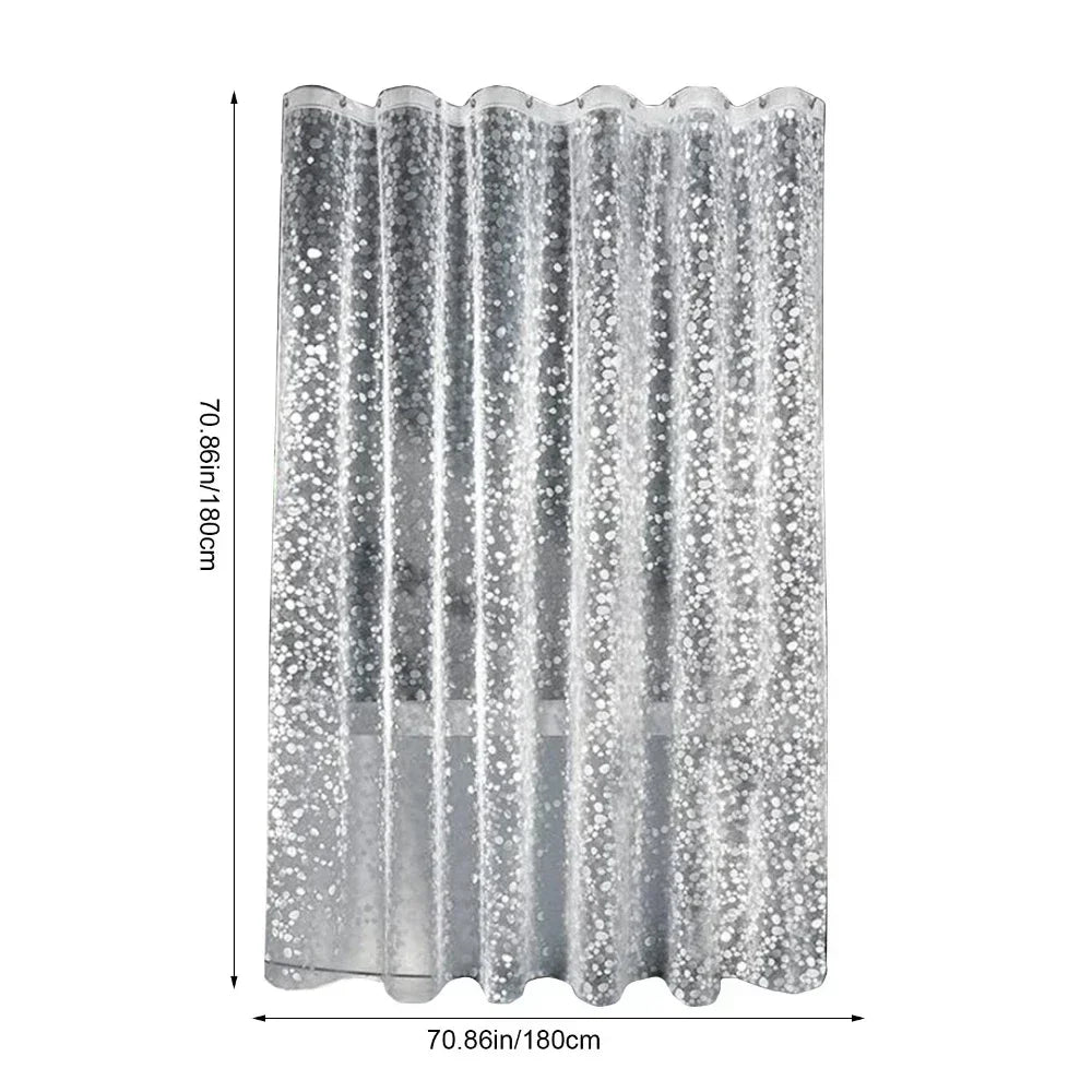 Bathroom Shower Curtain Transparent Lining Waterproof Bathtub Bathing