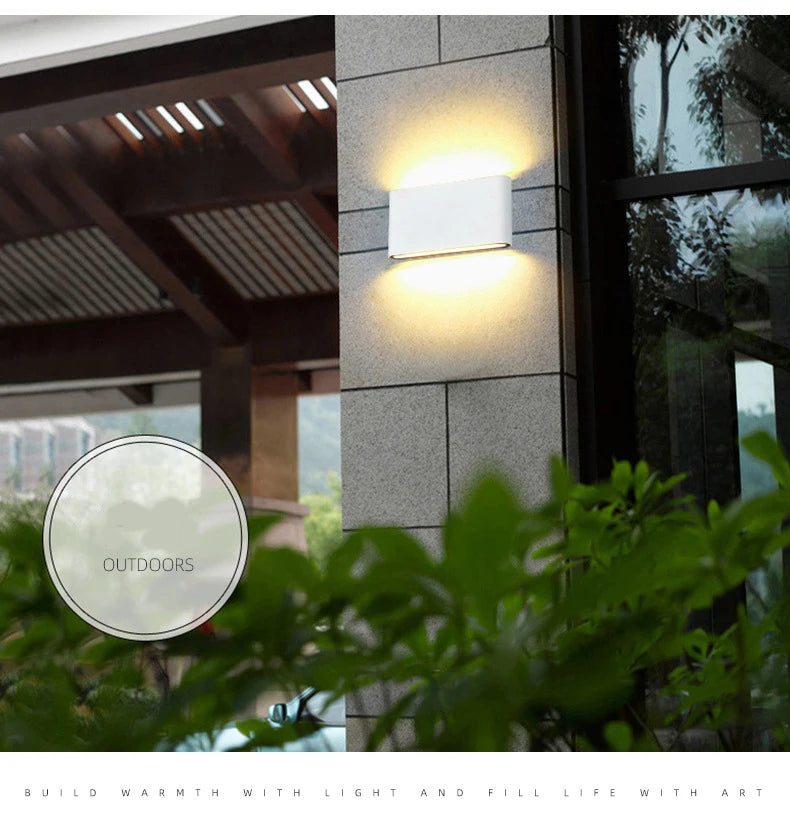 Nordic Aluminum Up Down Wall Light