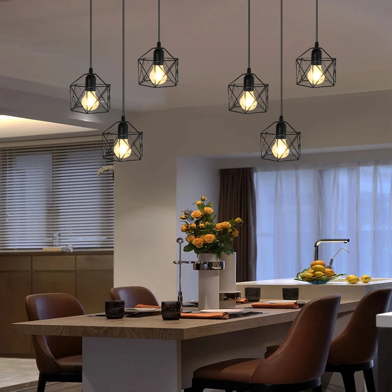 Vintage Nordic Hanging Chandelier