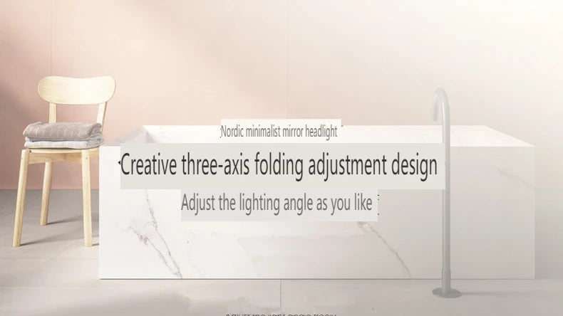 Telescopic Mirror Cabinet Light