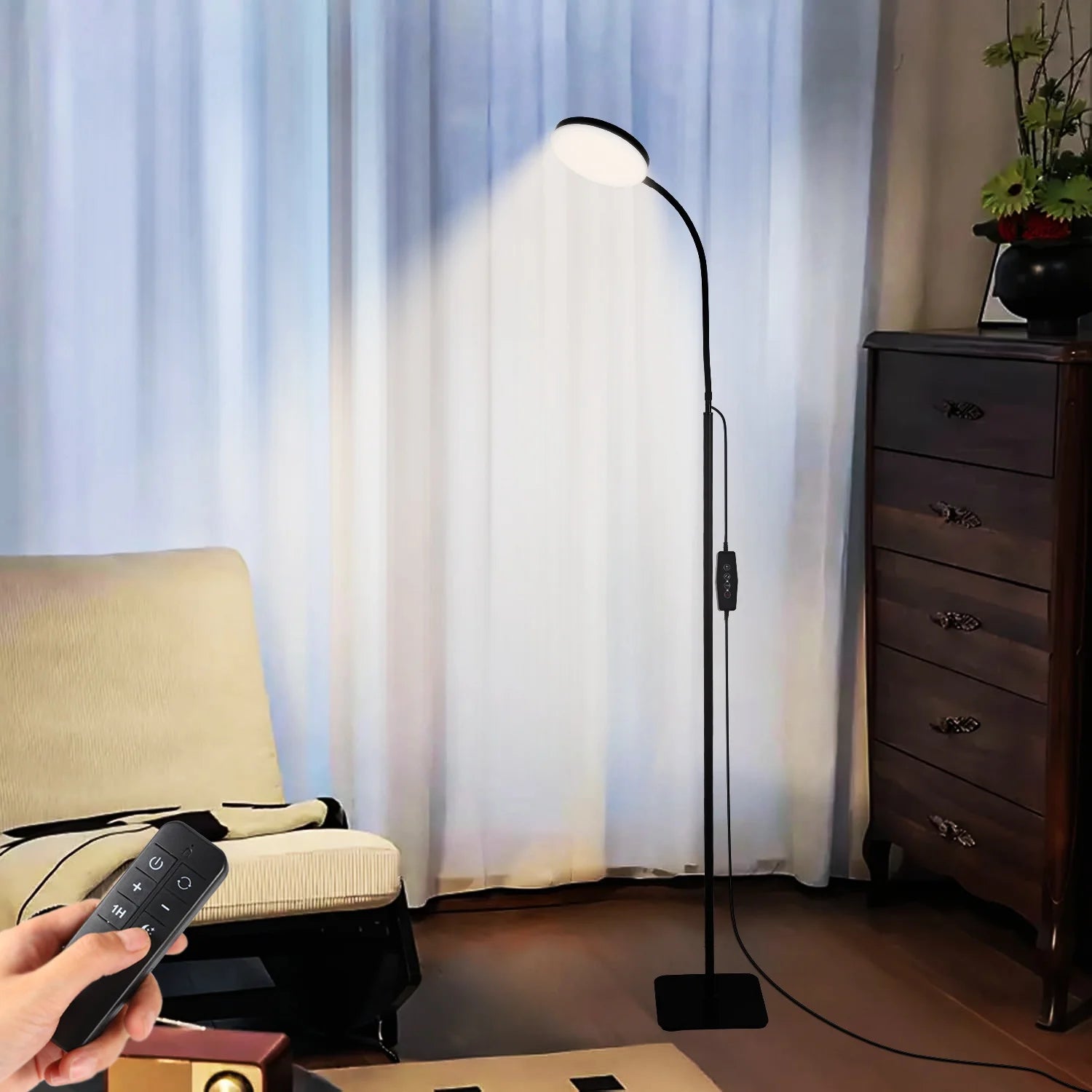Circular LED Floor Lamp
