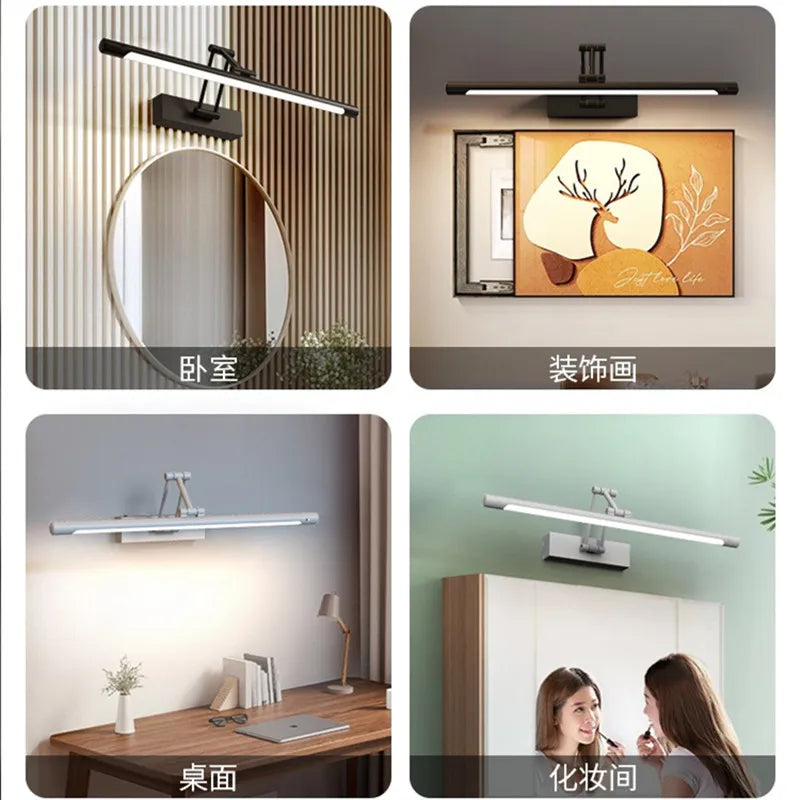 Telescopic Mirror Cabinet Light