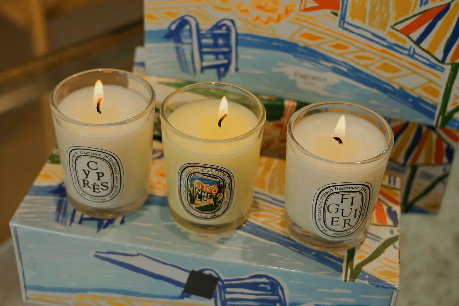 Aromatherapy Candle Natural Plant Scented Candles French Fragrance