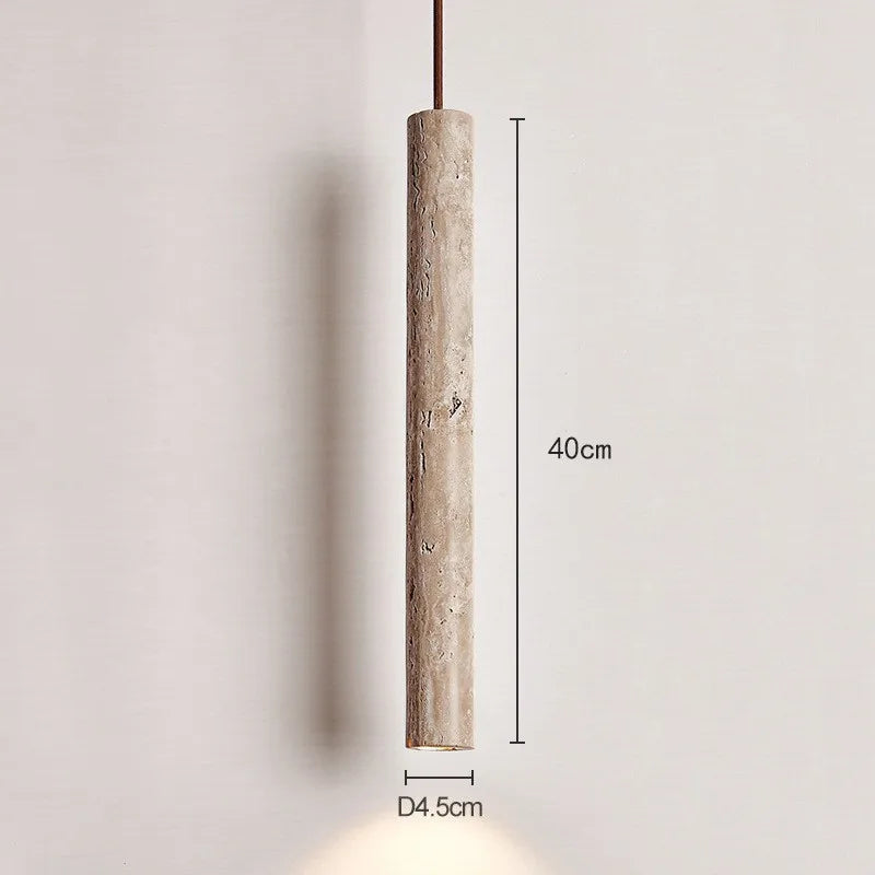 Wabi-Sabi Cave Stone Bedside Chandelier