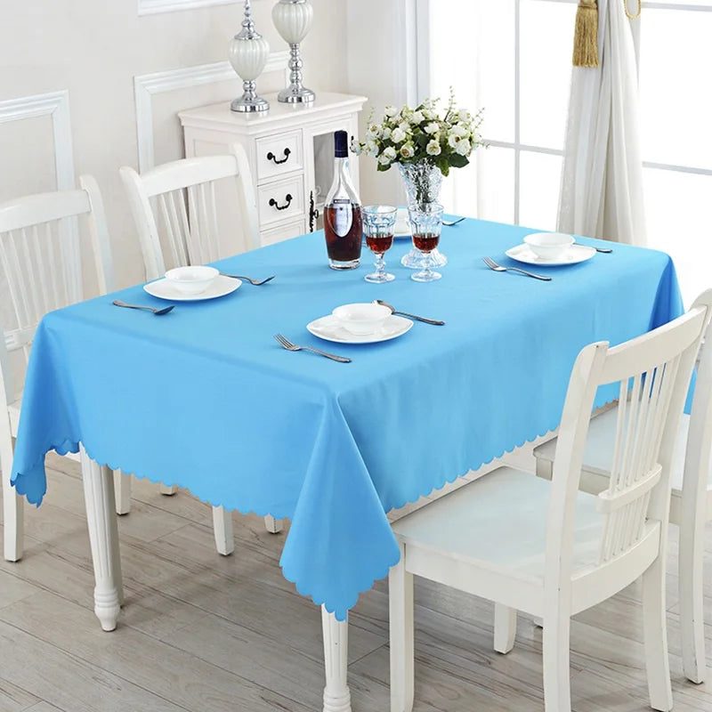 Banquet Table Cover Wedding Cloth Wonderful Colourful Square Rectangle