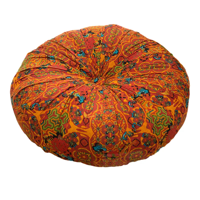 Boho Velvet Tufted Floor Cushion