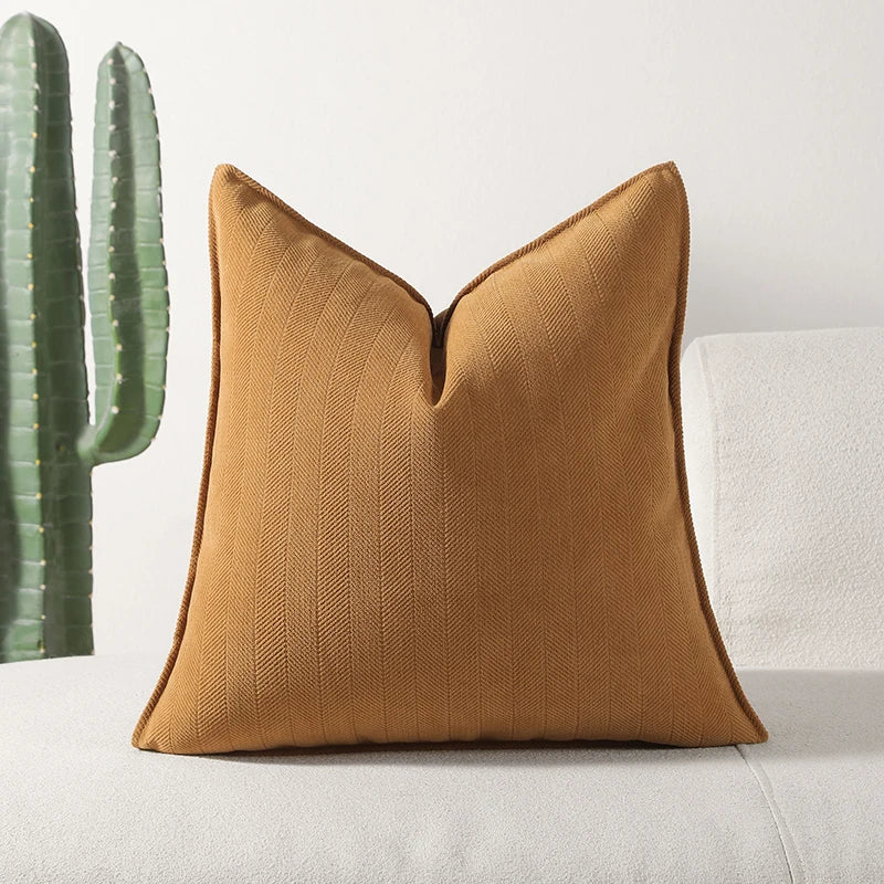 MACT Decorative Pillow Covers Soft Chenille Couch Throw Pillow