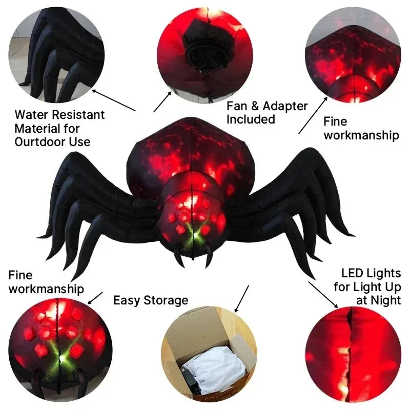 6 ft Inflatable Shadow Stalker Ghost with LED