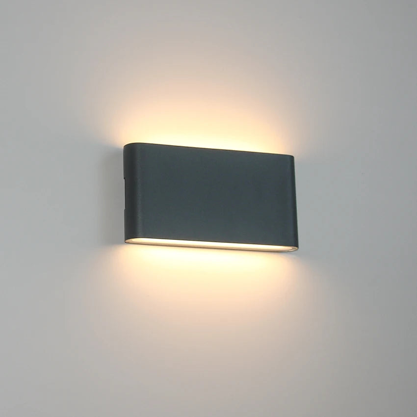 LED Outdoor Waterproof IP65 Wall Light Porch Garden Wall Lamp & Indoor