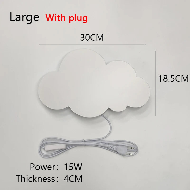 LED Cloud Wall Lamp for Nursery