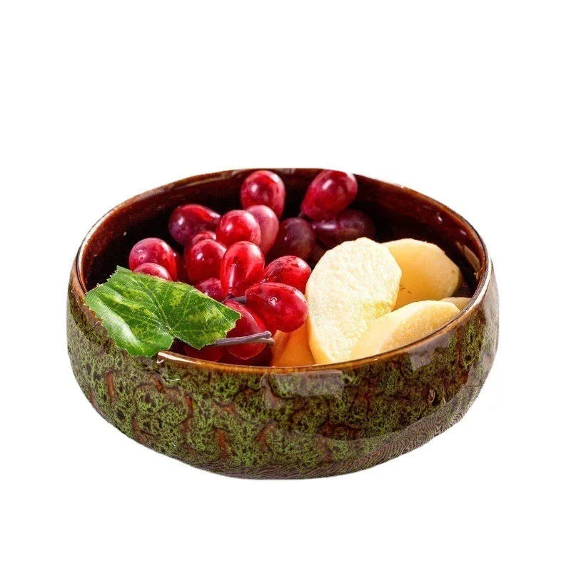 Lotus Planter Ceramic Glazed Bowl-Water Garden Planter for Lotus