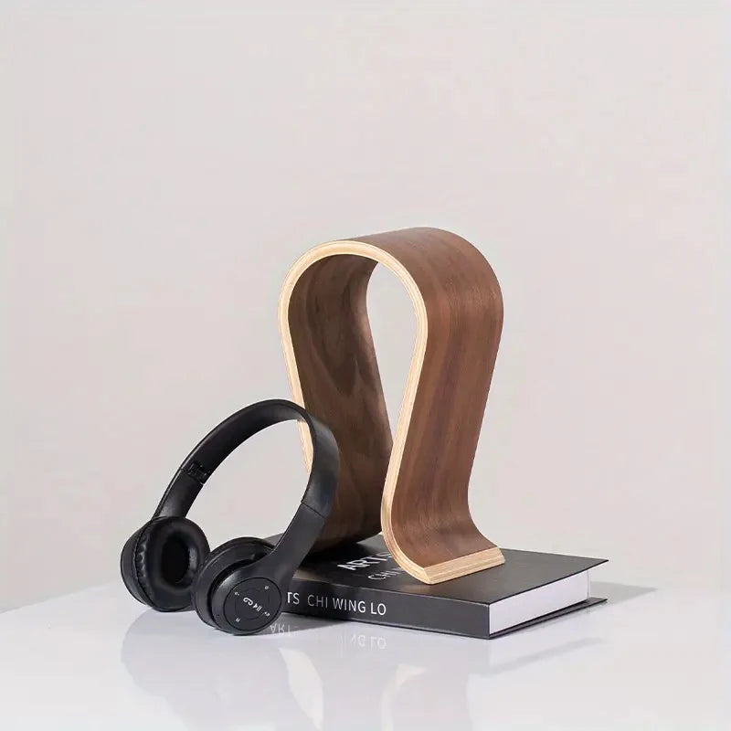 Walnut Headphone Stand