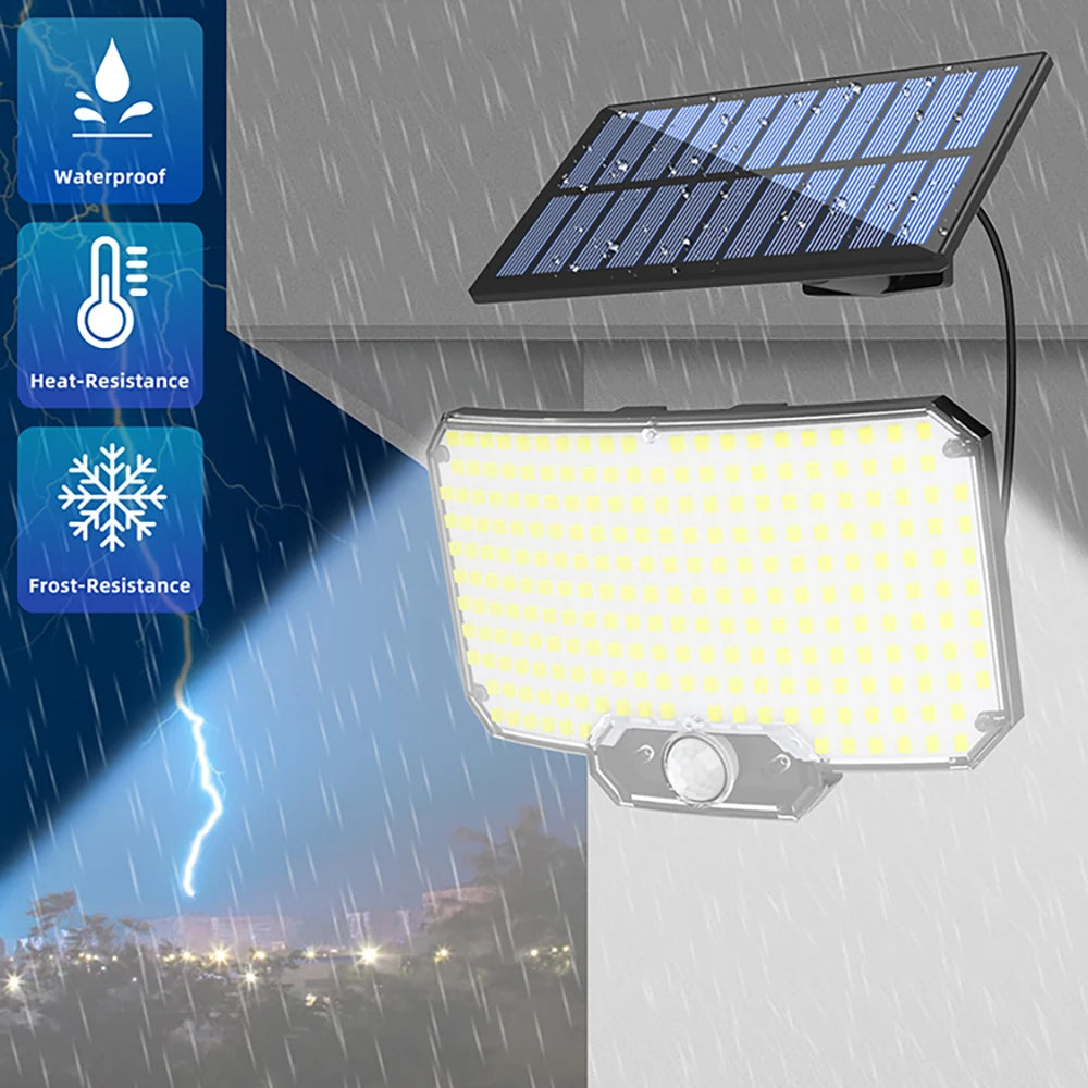 Solar Motion Sensor Security Light