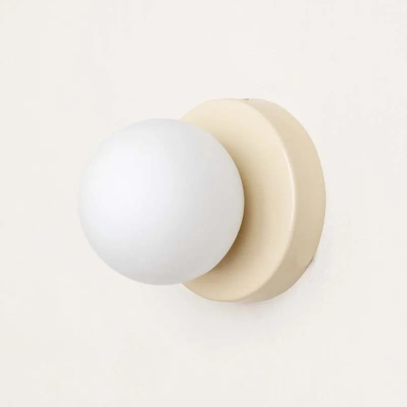 Mini Glass Macaron Wall Sconce